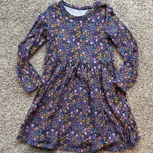 Jumping Beans Multicolor Floral Girls All Day Play Dress size 7